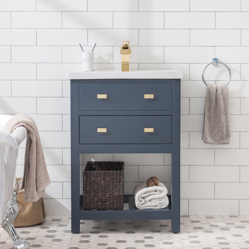 Zipcode Design Knighten Modern 24" Single Bathroom Vanity Set & Reviews